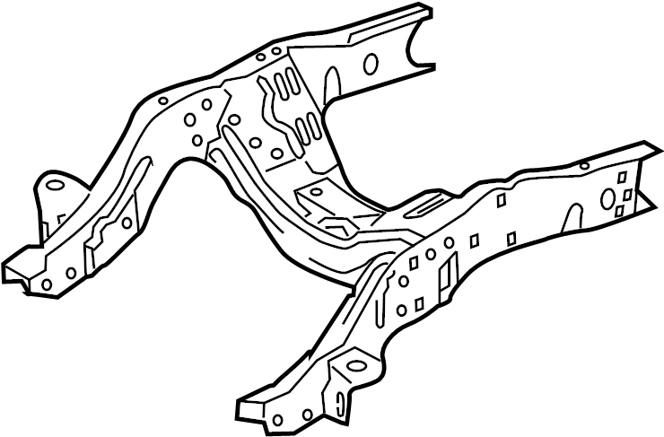 View BC3Z5019B Frame Rail (Front) Full-Sized Product Image