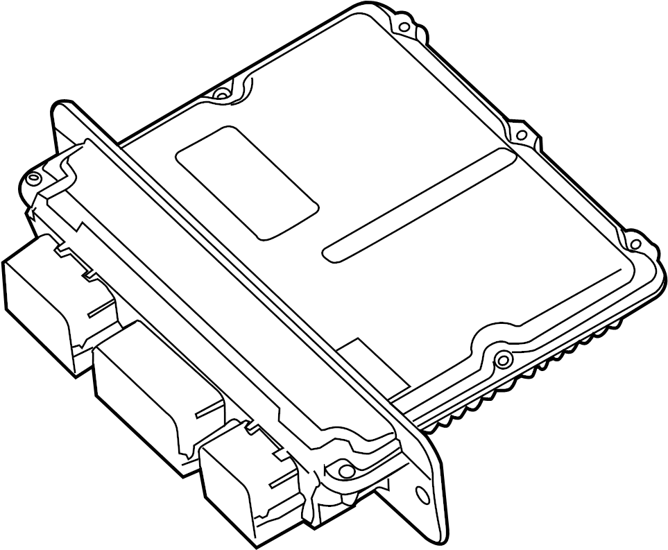 View DC3Z12A650AEL Engine Control Module (ECM) Full-Sized Product Image