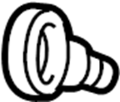 View BC3Z6750C Engine Oil Dipstick Full-Sized Product Image