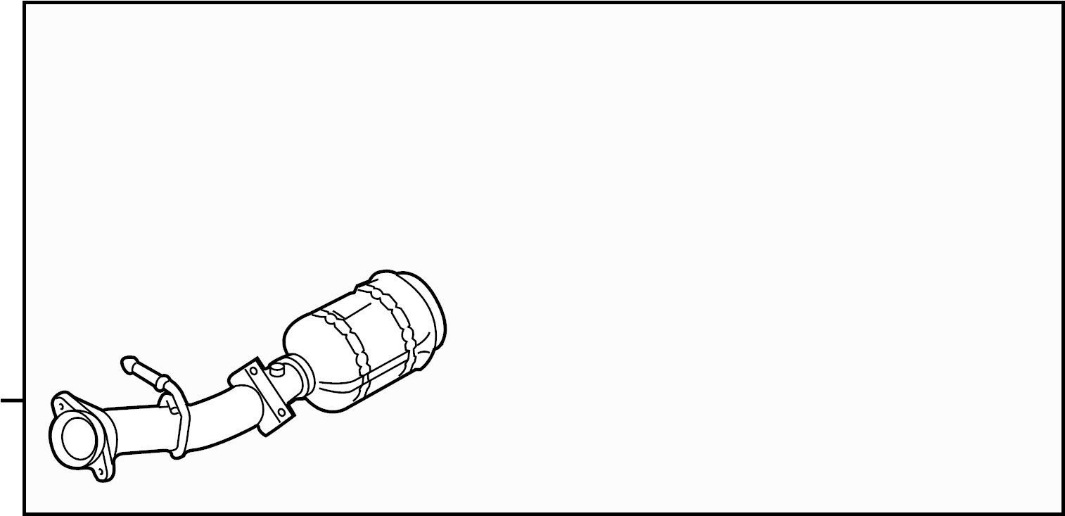 View CC3Z5H270A Catalytic Converter Full-Sized Product Image