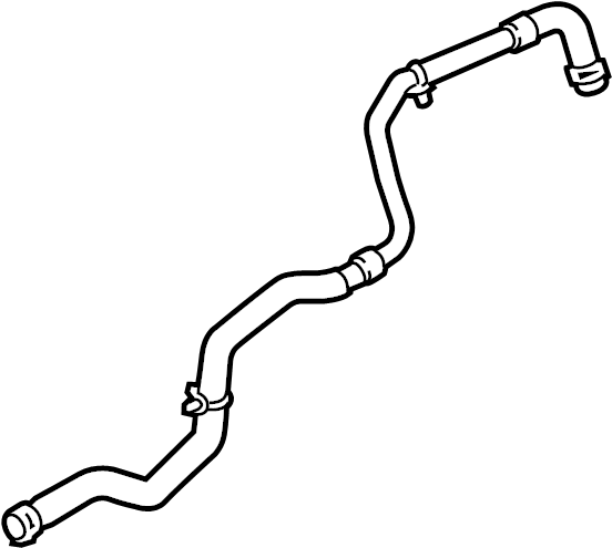 View BC3Z9F475A Engine Coolant Hose Full-Sized Product Image
