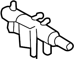 View BC3Z9C490F MANIFOLD - VACUUM SUPPLY.  Full-Sized Product Image