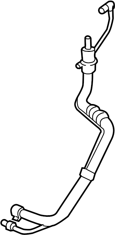 View BC3Z9C493B Vacuum Hose Full-Sized Product Image
