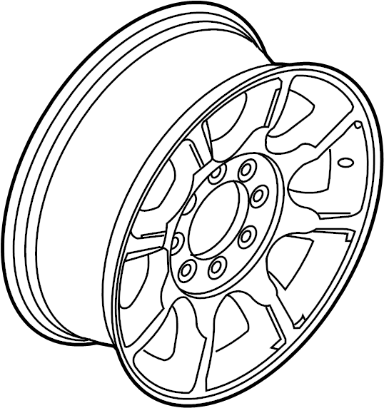View BC3Z1007C Wheel Full-Sized Product Image