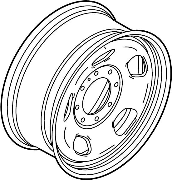 View BC3Z1015A Wheel Full-Sized Product Image