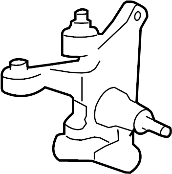 View DC3Z3106A Steering Knuckle Full-Sized Product Image