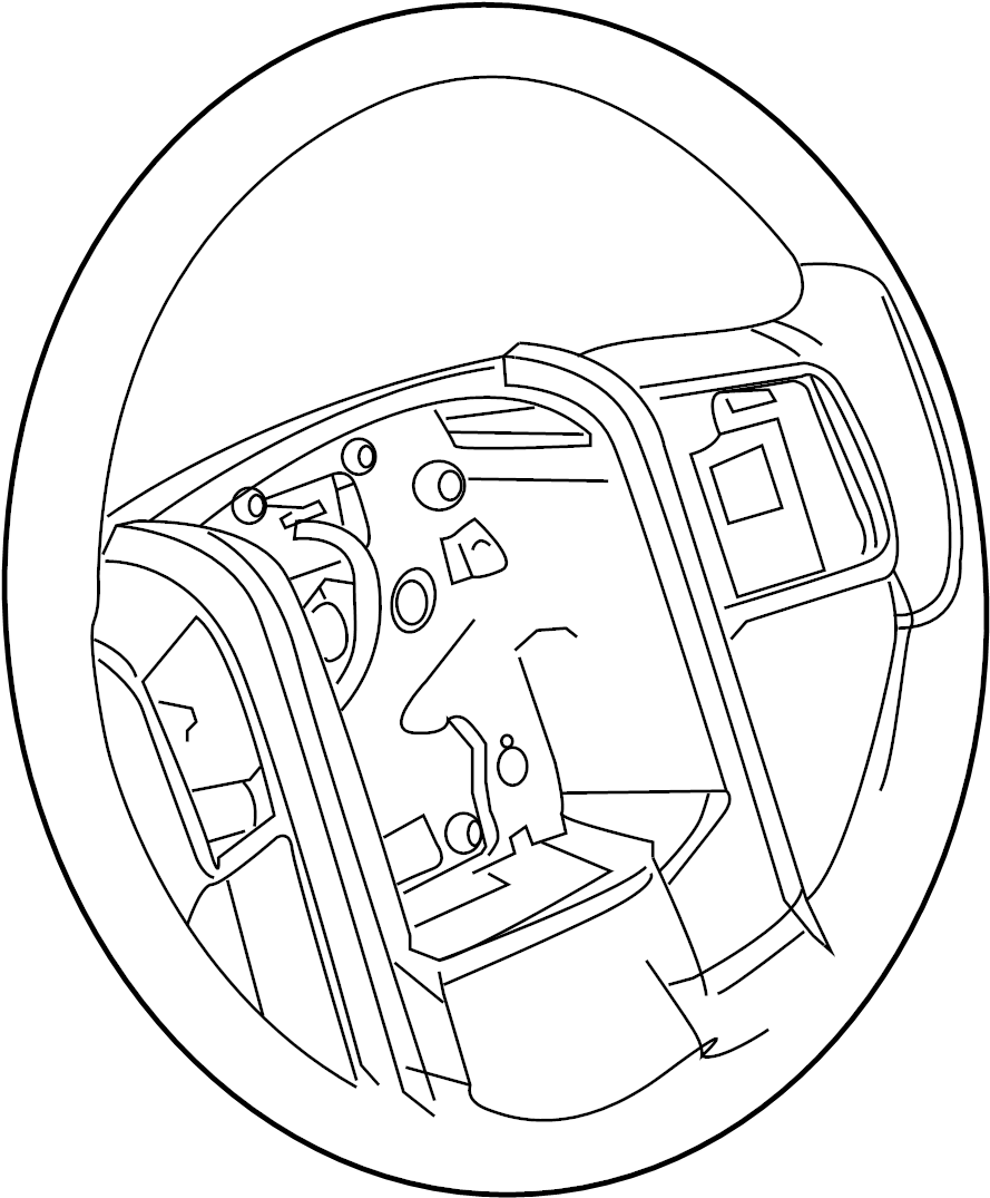 View FC3Z3600AB Steering Wheel Full-Sized Product Image