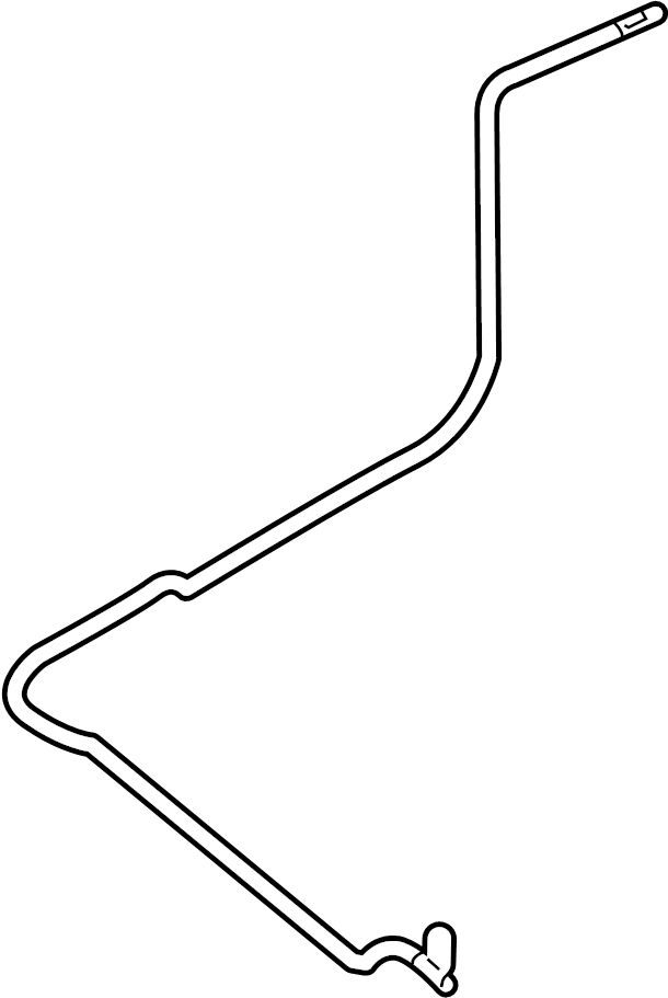 View BC3Z17K605A Windshield Washer Hose (Front, Upper, Lower) Full-Sized Product Image