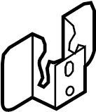 View YC3Z68613G04AB Bracket. REINFORCED. Panel.  Full-Sized Product Image