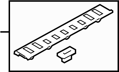 View BC3Z2513209AA Door Sill Plate (Front) Full-Sized Product Image