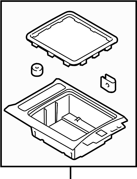 View DC3Z28045A76BA Console Panel (Front) Full-Sized Product Image