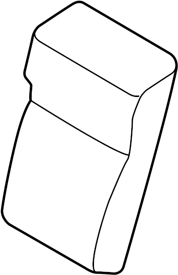 View BC3Z2564416KA Seat Back Cushion Cover Full-Sized Product Image
