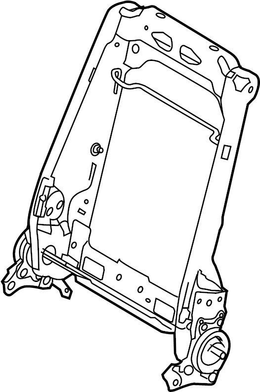 View BC3Z9661018C Seat Back Frame Full-Sized Product Image