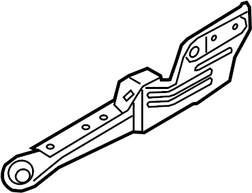 View 4C3Z2660693AA Support. Seat. Bracket. (Rear, Lower) Full-Sized Product Image