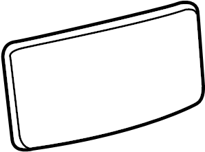 View DC3Z17K707E Door Mirror Glass (Rear) Full-Sized Product Image