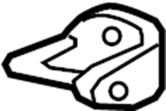 View AC3Z2822008A Door Lock Striker Plate Full-Sized Product Image