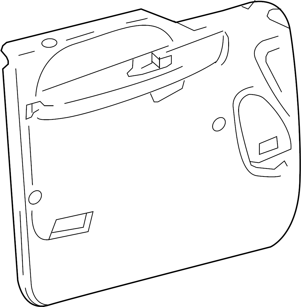View BC3Z2523943AA Door Interior Trim Panel Full-Sized Product Image