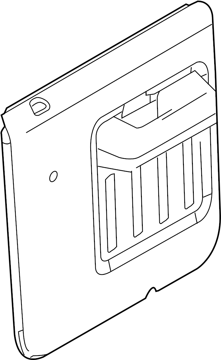 View BC3Z2627407AA Door Interior Trim Panel (Rear, Lower) Full-Sized Product Image