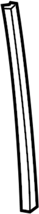 View 8C3Z2542052E Back Glass Seal (Rear, Upper, Lower) Full-Sized Product Image