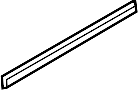 View 7C3Z2542052A Back Glass Seal (Rear, Upper, Lower) Full-Sized Product Image
