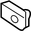 View W705546S439 Nut. Molding. Roof. (Rear) Full-Sized Product Image