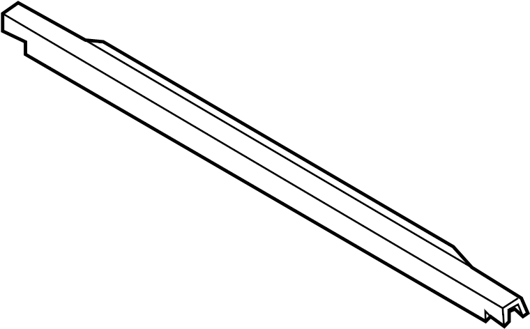 View BC3Z9940602B Tailgate Molding (Upper) Full-Sized Product Image