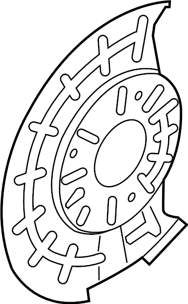 View HC3Z2B121C Disc Brake Caliper Full-Sized Product Image