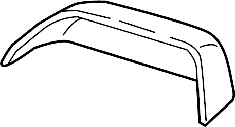 View HC3Z17A703BA Door Mirror Cover (Lower) Full-Sized Product Image