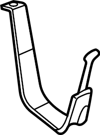 View BC3Z9054J Fuel Tank Strap Full-Sized Product Image