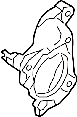 View HC3Z2B637C Brake. Mount. Plate. Bracket.  Full-Sized Product Image