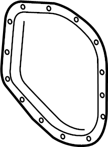 View LC3Z4033D Differential Cover (Rear) Full-Sized Product Image