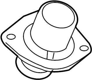 View 3C3Z8575AA Engine Coolant Thermostat Kit Full-Sized Product Image