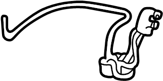 View 2C3Z18C581AA HVAC Vacuum Harness Full-Sized Product Image