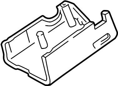 View XC2Z3530DA Steering Column Cover (Lower) Full-Sized Product Image