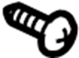 View 6L1Z26502F24AB SCrew and Washer Assembly. Sunroof Frame SCrew. Sunroof Glass SCrew.  Full-Sized Product Image