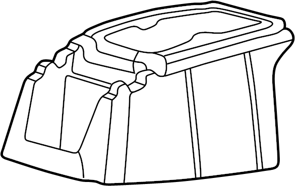 View 5C3Z36045A36AAA Center Console (Rear) Full-Sized Product Image