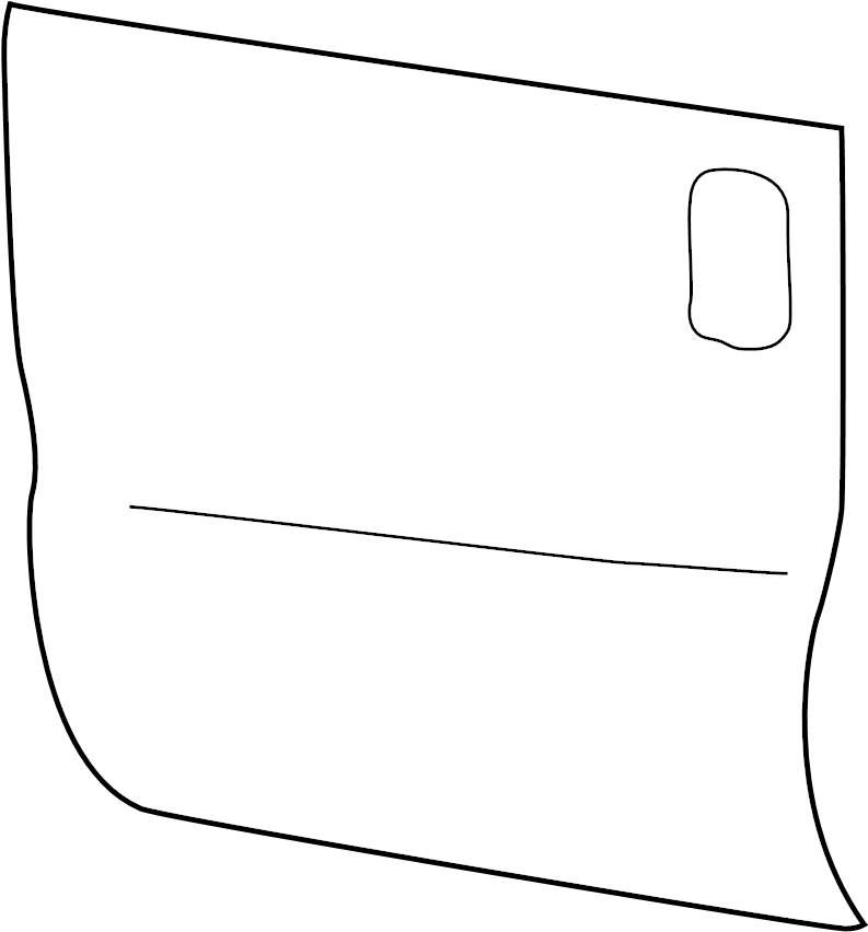 View 8C3Z2520201A Door Outer Panel Full-Sized Product Image