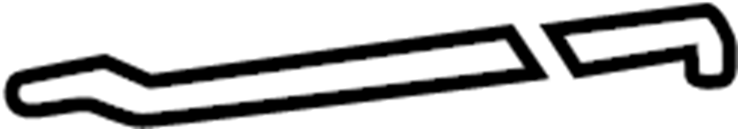 View F81Z2826442AA Door Lock Operating Rod Full-Sized Product Image
