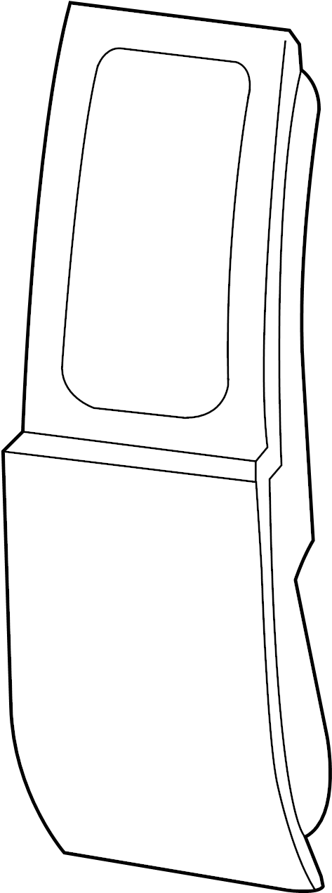 View 9C3Z2624630B Door Shell (Rear) Full-Sized Product Image