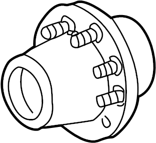 View HUB119 Hub Assembly - Wheel.  Full-Sized Product Image