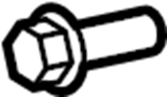 View W710236S307 Door Window Glass Surround Channel Bolt Full-Sized Product Image