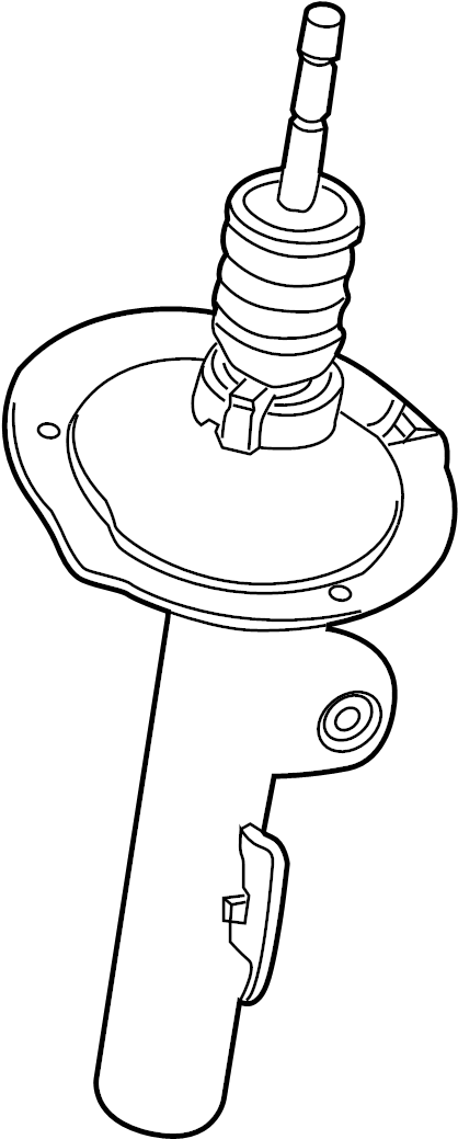 View BB5Z18124D Suspension Strut Full-Sized Product Image