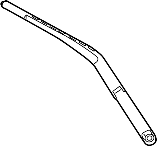 View BB5Z17526A Windshield Wiper Arm (Front) Full-Sized Product Image