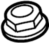 View W709581S438 Windshield Wiper Arm Nut Full-Sized Product Image