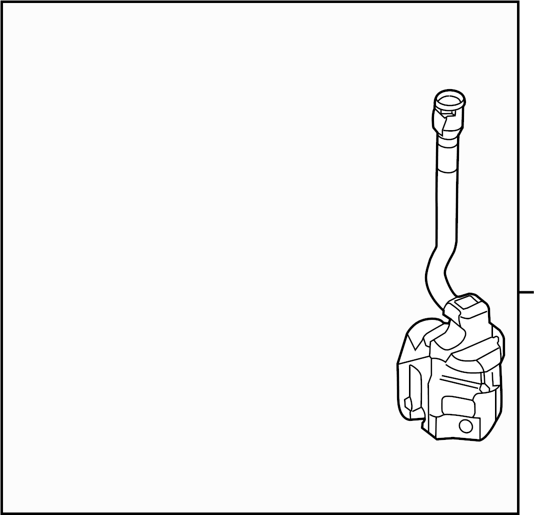 View BB5Z17618A Washer Fluid Reservoir Full-Sized Product Image