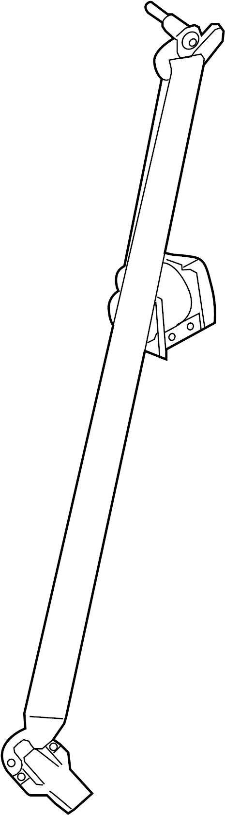 View DB5Z78611B69CE Seat Belt Lap and Shoulder Belt Full-Sized Product Image
