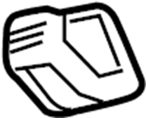 View 9L3Z1829024AA Coat Hook Full-Sized Product Image