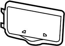View CL3Z1504098AC Visor. Sun. Cover.  Full-Sized Product Image