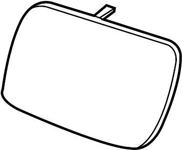 View BB5Z17K707S Door Mirror Glass (Rear) Full-Sized Product Image