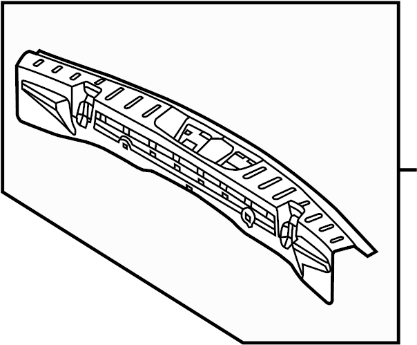 View DB5Z7842624BB Liftgate Trim Scuff Plate (Rear, Lower) Full-Sized Product Image